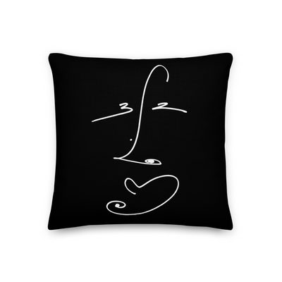 The "Neshika Face" Pillow